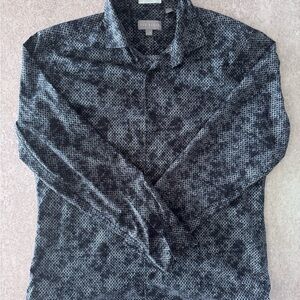 Ted Baker Gray and Black chic shirt